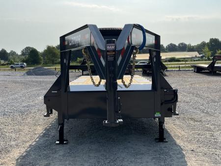 New 2027 Lamar Gooseneck Deckover Tilt | 102  x 24' 14K GVWR