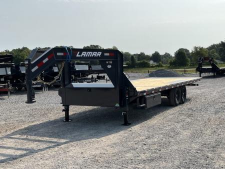 New 2027 Lamar Gooseneck Deckover Tilt | 102  x 24' 14K GVWR