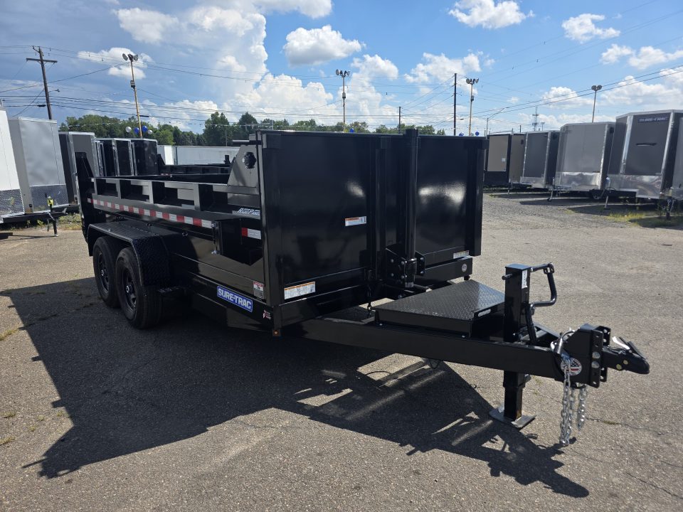 New 2027 Sure-Trac 7X14 14K - TELESCOPIC Dump Trailer