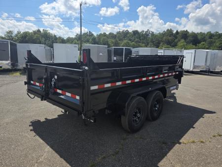 New 2027 Sure-Trac 7X14 14K - TELESCOPIC Dump Trailer