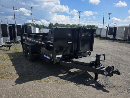 New 2027 Sure-Trac 7X14 14K - TELESCOPIC Dump Trailer