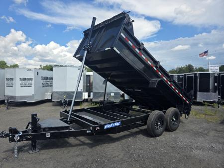 New 2027 Sure-Trac 7X14 14K - TELESCOPIC Dump Trailer