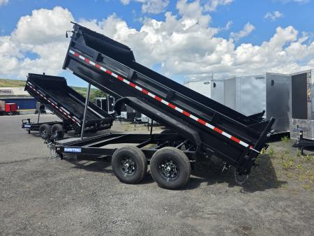 New 2027 Sure-Trac 7X14 14K - TELESCOPIC Dump Trailer