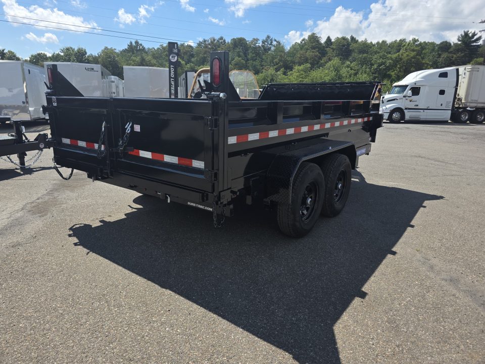 New 2027 Sure-Trac 7X14 14K - TELESCOPIC Dump Trailer