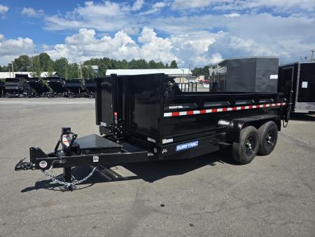New 2027 Sure-Trac 7X14 14K - TELESCOPIC Dump Trailer