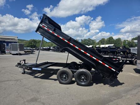 New 2027 Sure-Trac 7X14 14K - TELESCOPIC Dump Trailer