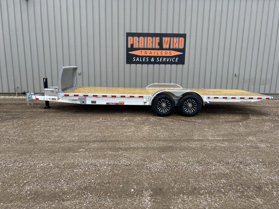 New 2027 H&H Trailers 24' Aluminum Speed Loader Tilt Trailer