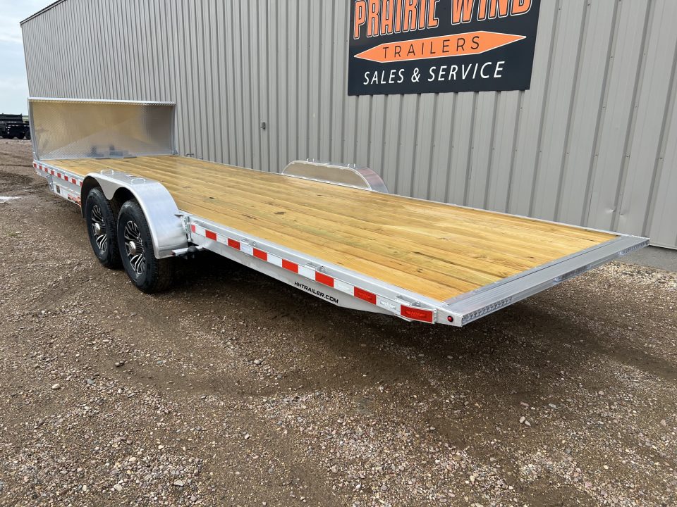 New 2027 H&H Trailers 24' Aluminum Speed Loader Tilt Trailer