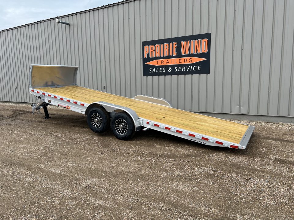 New 2027 H&H Trailers 24' Aluminum Speed Loader Tilt Trailer