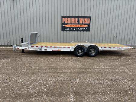 New 2027 H&H Trailers 24' Aluminum Speed Loader Tilt Trailer