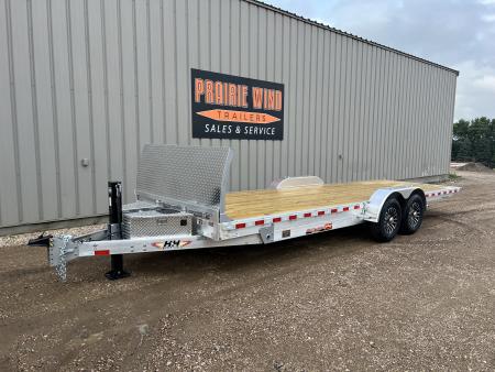 New 2027 H&H Trailers 24' Aluminum Speed Loader Tilt Trailer