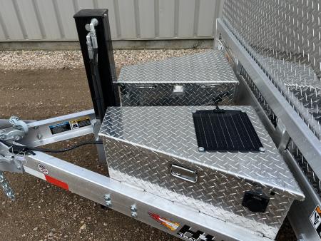New 2027 H&H Trailers 24' Aluminum Speed Loader Tilt Trailer