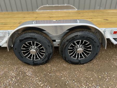 New 2027 H&H Trailers 24' Aluminum Speed Loader Tilt Trailer
