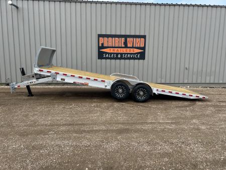 New 2027 H&H Trailers 24' Aluminum Speed Loader Tilt Trailer