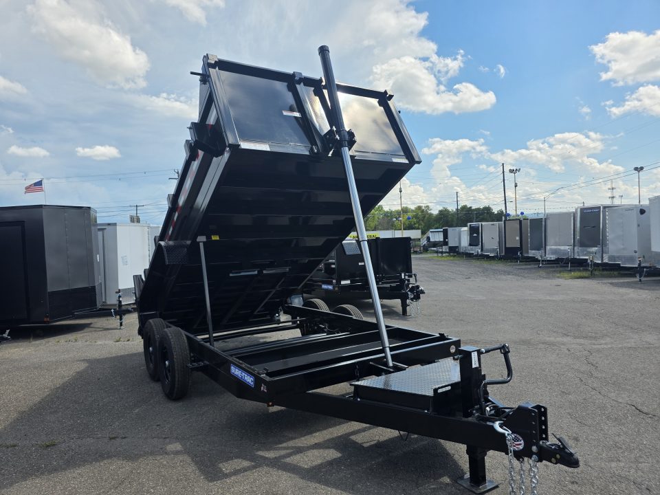 New 2026 Sure-Trac 7X14 14K - TELESCOPIC Dump Trailer