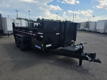 New 2026 Sure-Trac 7X14 14K - TELESCOPIC Dump Trailer