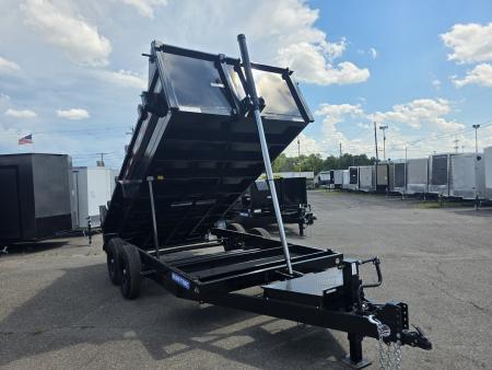 New 2026 Sure-Trac 7X14 14K - TELESCOPIC Dump Trailer