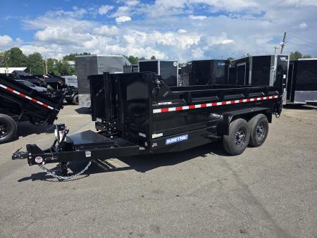 New 2026 Sure-Trac 7X14 14K - TELESCOPIC Dump Trailer