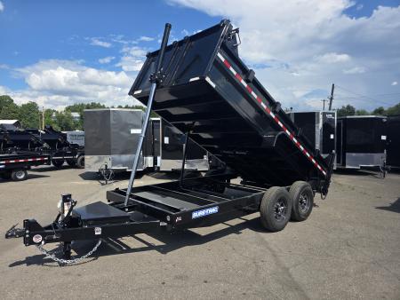 New 2026 Sure-Trac 7X14 14K - TELESCOPIC Dump Trailer