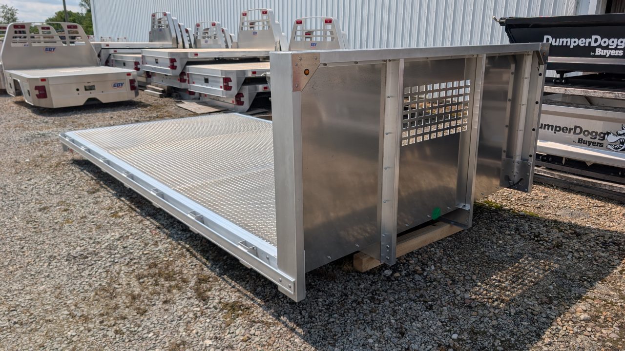 New 2026 EBY "PowerHouse" 14' Platform Body w/ Diamond Plate Floor 8BD002210
