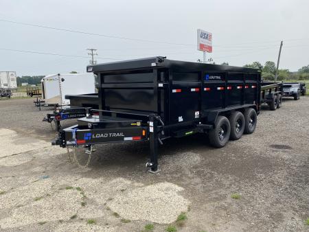 New 2026 Load Trail 83x16 21K W/4Ft Sides Dump Trailer