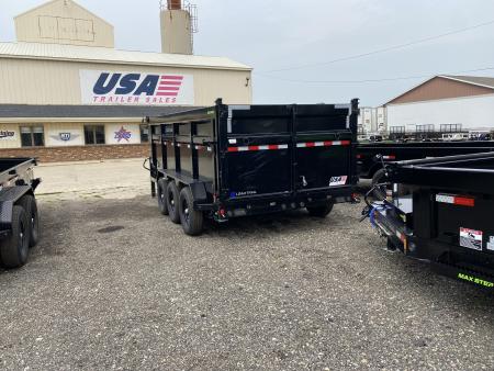 New 2026 Load Trail 83x16 21K W/4Ft Sides Dump Trailer