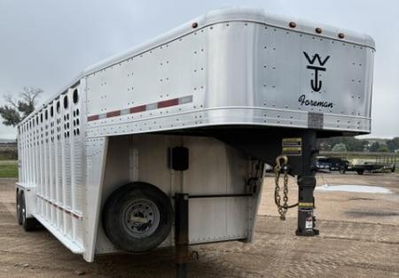 Used 2023 Wilson Trailer Company Ranchhand Stock / Stock Combo Trailer