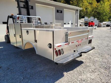 New Zimmerman Aluminum Gooseneck Service Body DRW 84" CA Cab and Chassis Advantage