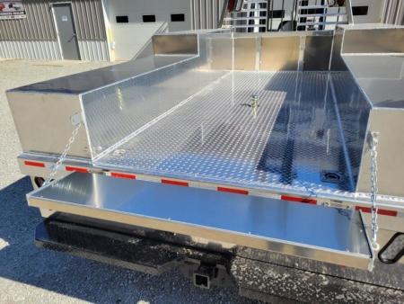 New Zimmerman Aluminum Gooseneck Service Body DRW 84" CA Cab and Chassis Advantage