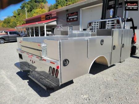 New Zimmerman Aluminum Gooseneck Service Body DRW 84  CA Cab and Chassis Advantage