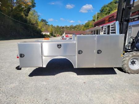 New Zimmerman Aluminum Gooseneck Service Body DRW 84" CA Cab and Chassis Advantage