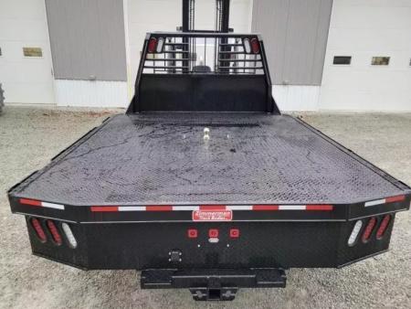 New Zimmerman Flatbed 60" CA DRW Chassis 97x114 with B&W Turnover Ball 3000XL