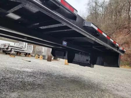 New Zimmerman Flatbed 60" CA DRW Chassis 97x114 with B&W Turnover Ball 3000XL