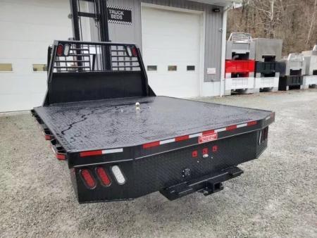 New Zimmerman Flatbed 60" CA DRW Chassis 97x114 with B&W Turnover Ball 3000XL