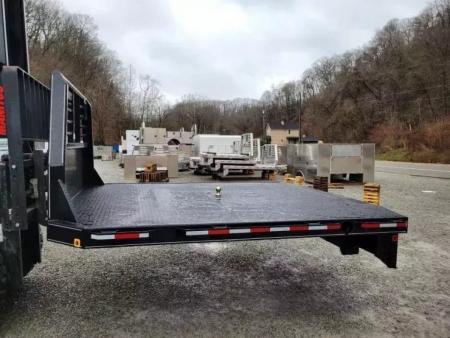 New Zimmerman Flatbed 60" CA DRW Chassis 97x114 with B&W Turnover Ball 3000XL