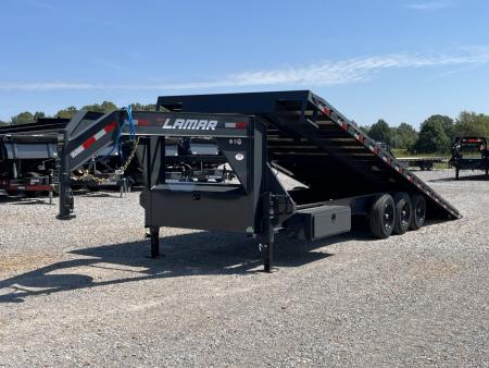 New 2027 Lamar Gooseneck Deckover Tilt | 102  x 26' 21K GVWR