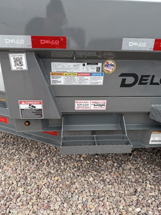 New 2026 Delco Trailers Dump Trailer