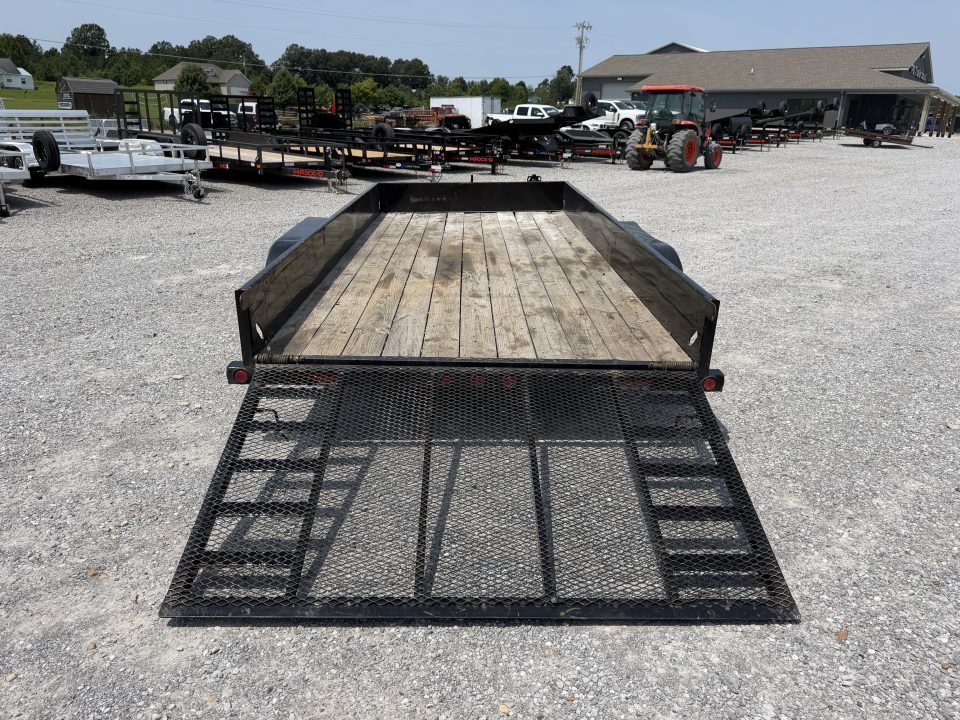 Used 2024 Load Trail 83"x16' 7k Utility Trailer