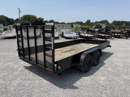 Used 2024 Load Trail 83"x16' 7k Utility Trailer