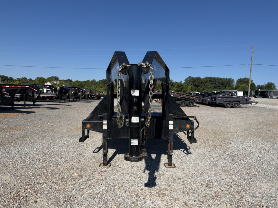 Used 2024 Load Trail 102"x25' 22k Gooseneck Flatbed Trailer