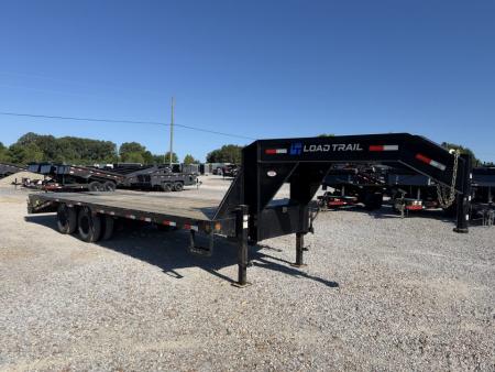 Used 2024 Load Trail 102 x25' 22k Gooseneck Flatbed Trailer