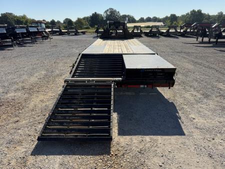 Used 2024 Load Trail 102"x25' 22k Gooseneck Flatbed Trailer