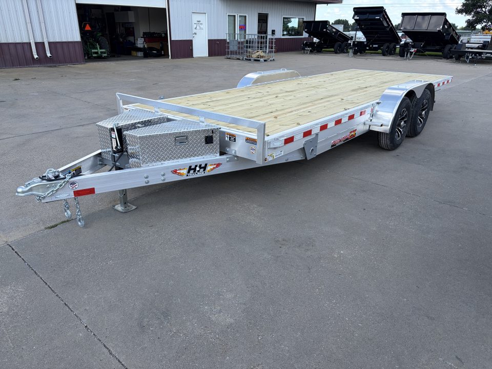 New 2027 H&H Trailers 82x20 Electric Tilt Speed Loader