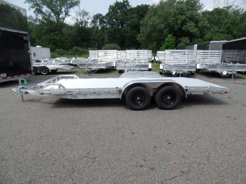 New 2026 ALCOM 7X18 all aluminum frame and deck, 9,990 lb. GVWR Car Hauler