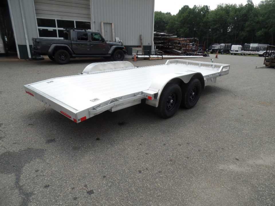 New 2026 ALCOM 7X18 all aluminum frame and deck, 9,990 lb. GVWR Car Hauler