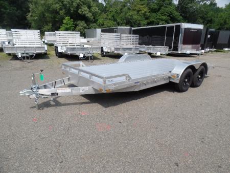 New 2026 ALCOM 7X18 all aluminum frame and deck, 9,990 lb. GVWR Car Hauler