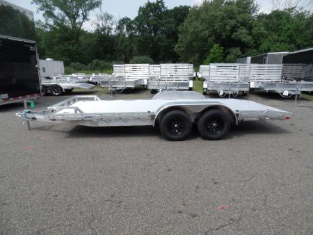 New 2026 ALCOM 7X18 all aluminum frame and deck, 9,990 lb. GVWR Car Hauler