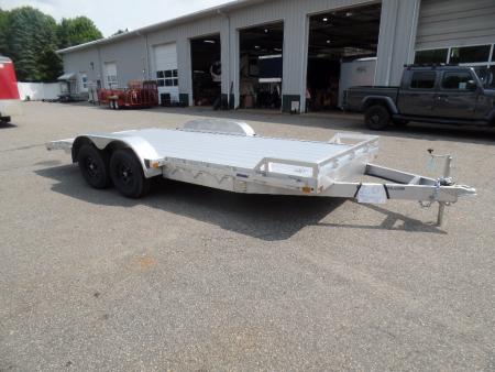 New 2026 ALCOM 7X18 all aluminum frame and deck, 9,990 lb. GVWR Car Hauler