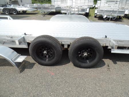 New 2026 ALCOM 7X18 all aluminum frame and deck, 9,990 lb. GVWR Car Hauler