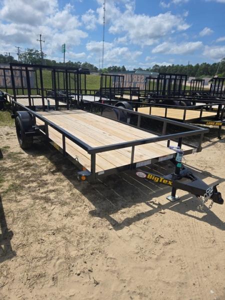 New 2027 Big Tex Trailers 35SA-10' Single Axle Utility 2,995 GVWR Utility Trailer